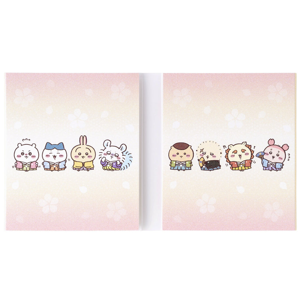 現貨｜Chiikawa ちいかわ 和服 MOGUMOGU本舖限定 日本製 便條紙 (395942)