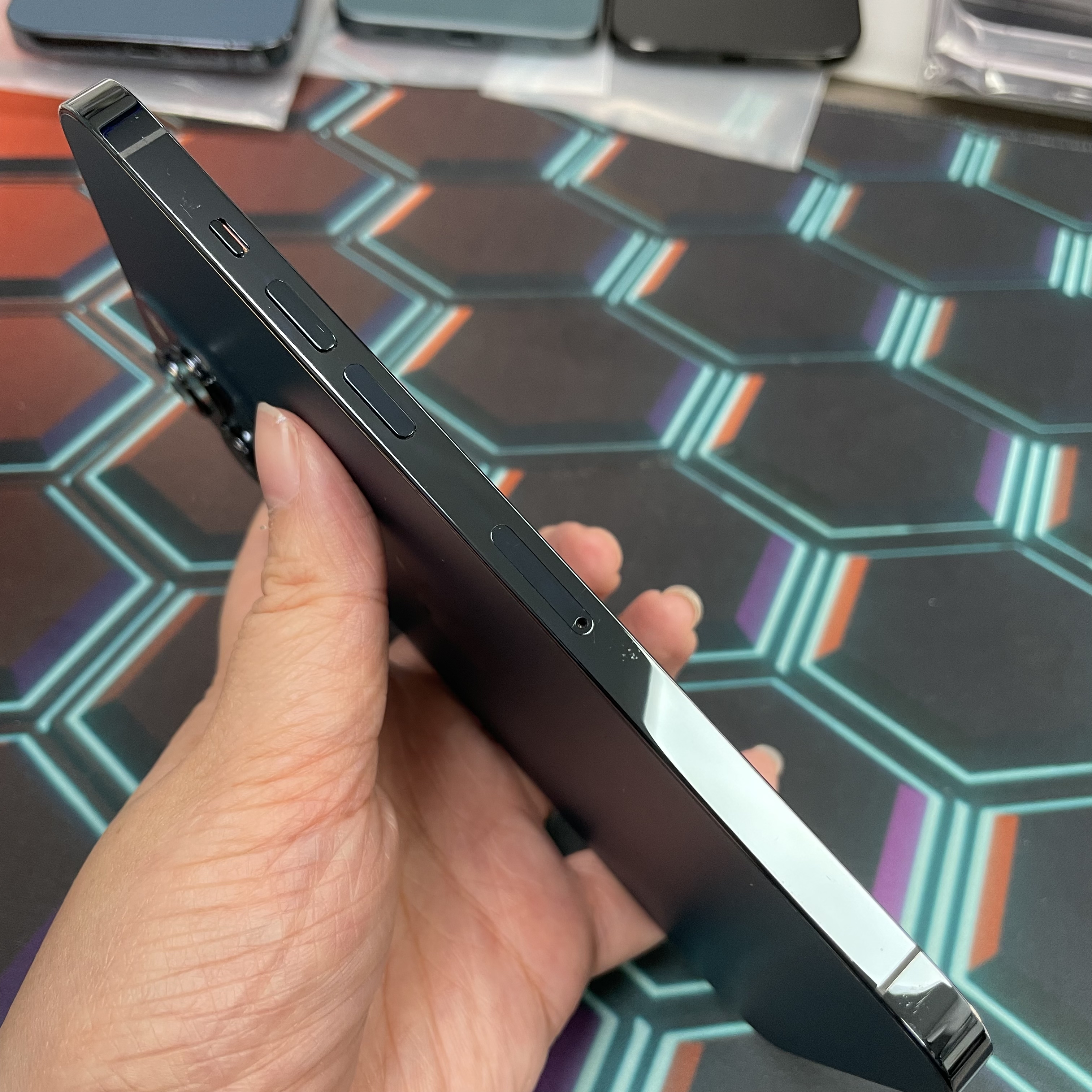 *8167 12 pro max 勁靚機 128GB 電79 藍色 blue