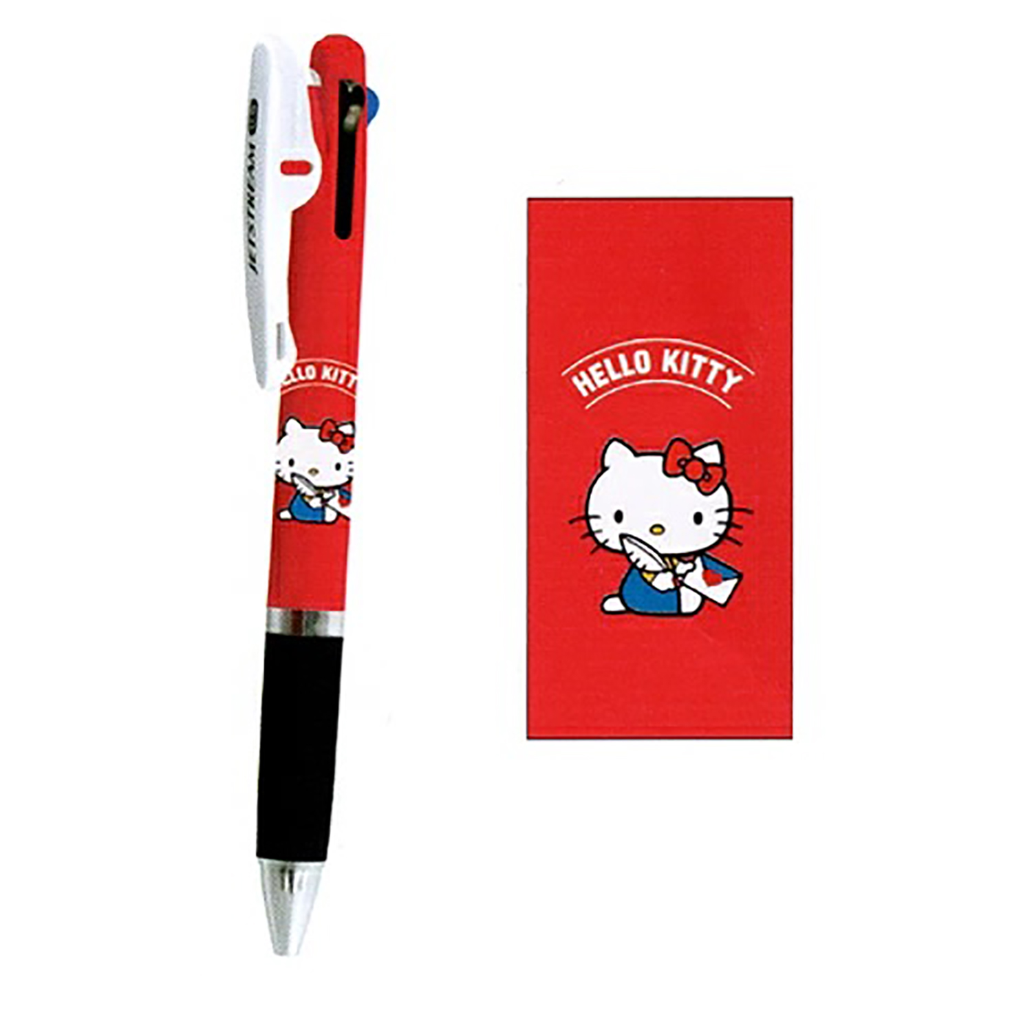 Sanrio - 三色筆 (紅色書信Hello Kitty款)