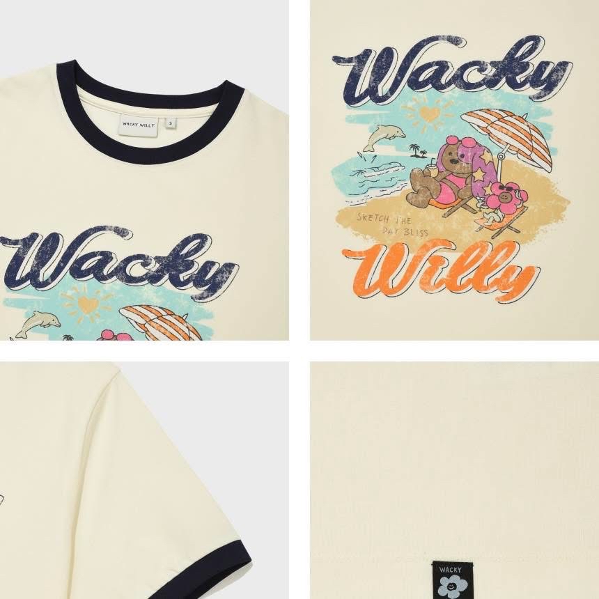 🇰🇷韓國Wacky Willy女裝短袖Tee