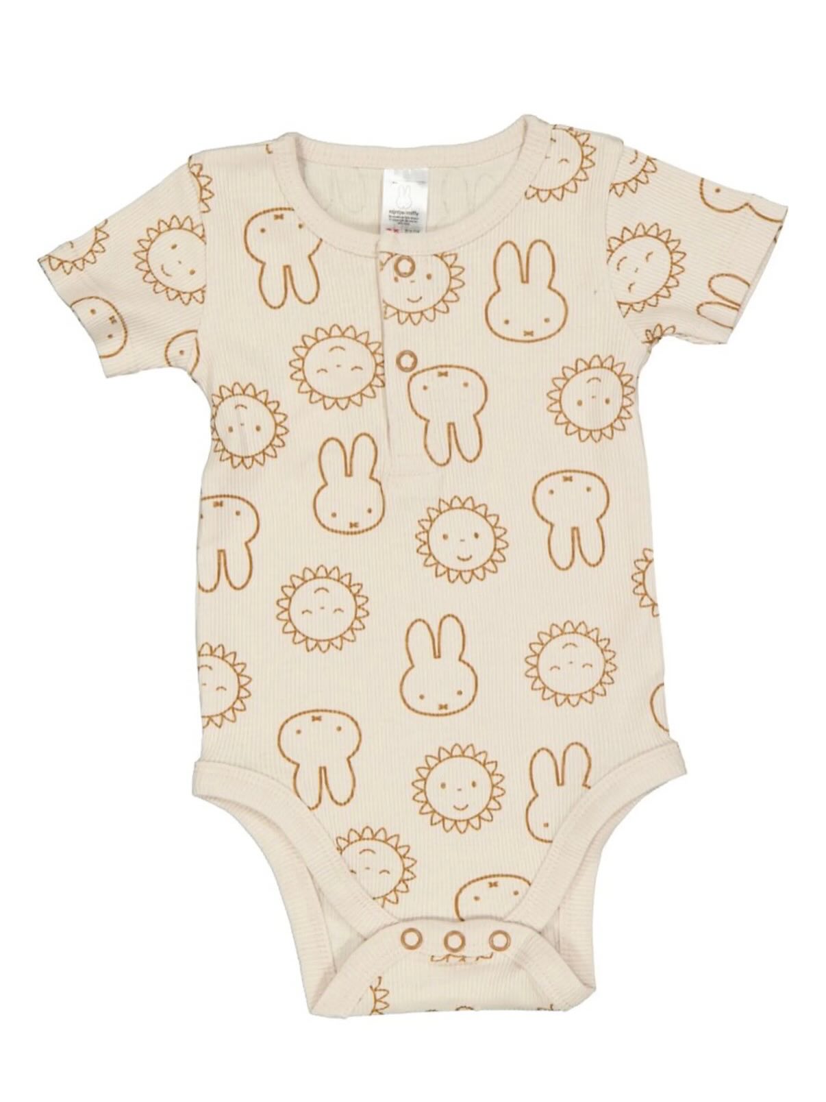 Miffy baby short sleeves pajamas 