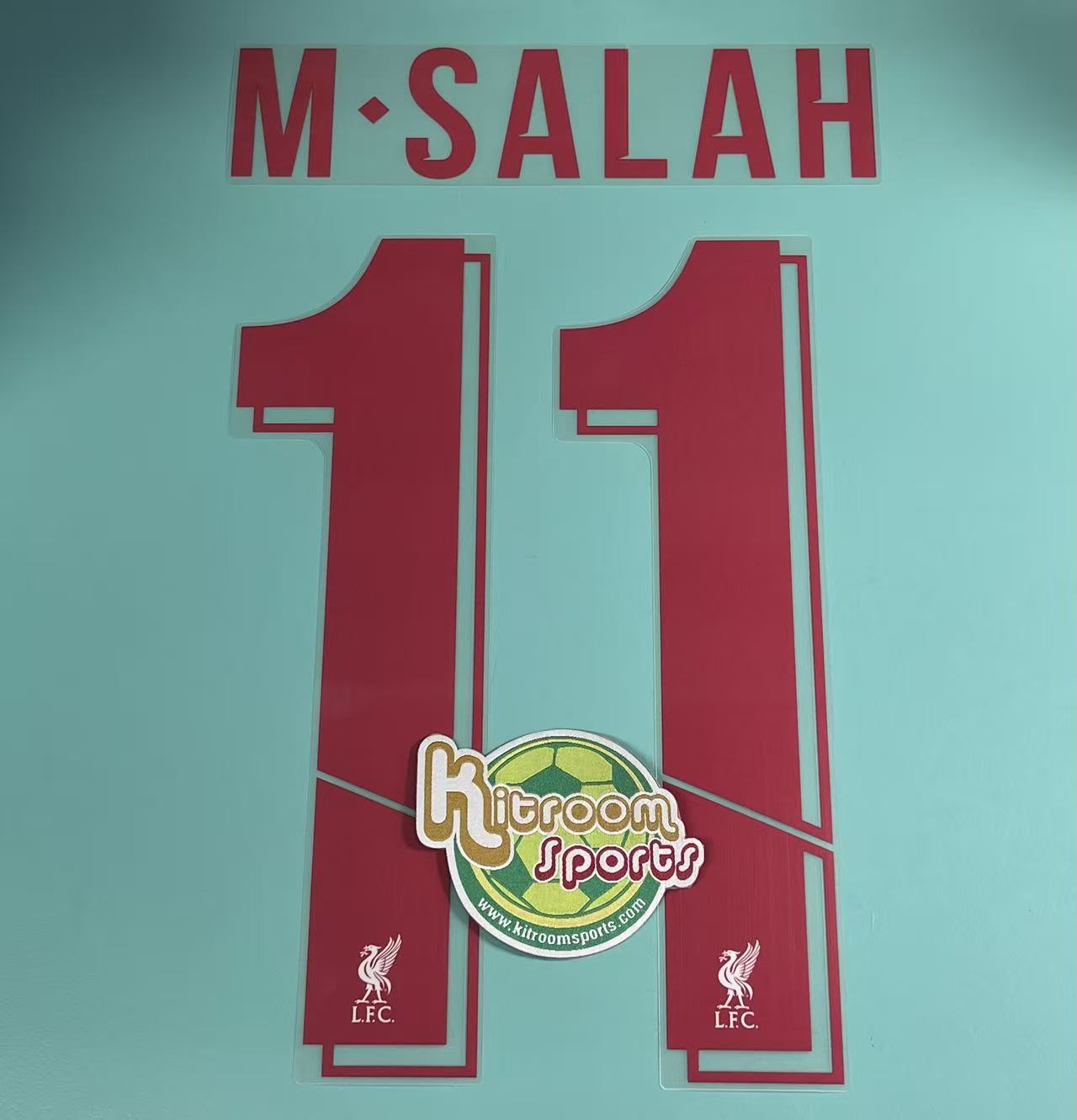 2018-19 Liverpool Away UCL Nameset #11 M.SALAH