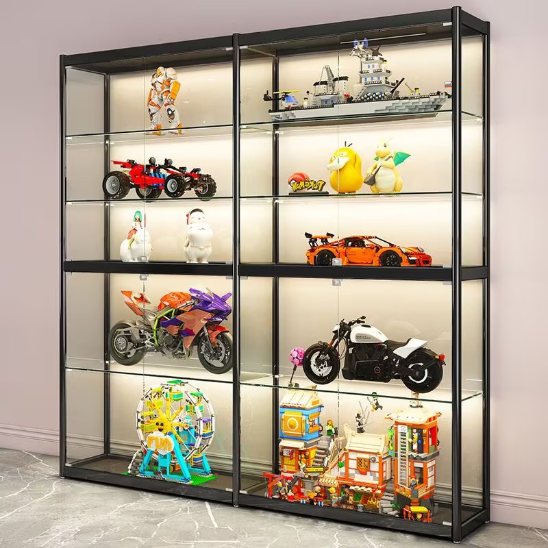 Lego 玻璃展示櫃 家居透明陳列櫃 動漫 Gundam 玩具模型手辦展示櫃Display Cabinet