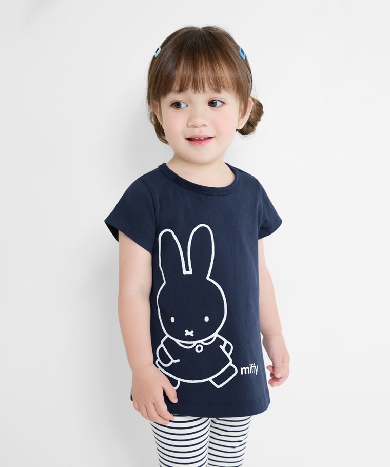 💚預訂 台灣直送💚Miffy印花親子款純棉長版短袖T恤