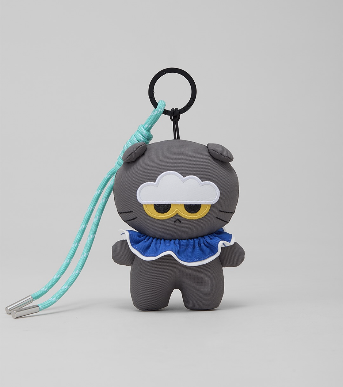 📦訂購 韓國代購 ZO&FRIENDS x Coller ZOA Keyring 灰貓鎖匙扣