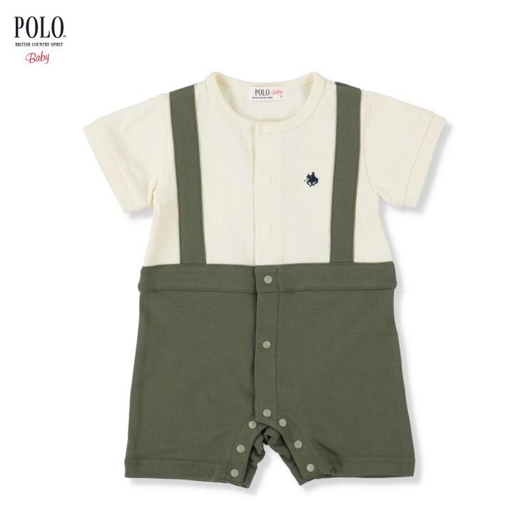 🇯🇵限量預訂 日本直送🇯🇵Polo Baby兩色小馬刺繡吊帶短袖連身服