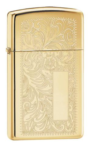 Zippo 1652B 窄版鏡面打磨純銅 防風打火機 | ZIPPO 指定授權經銷商 |美國製造 | 收藏