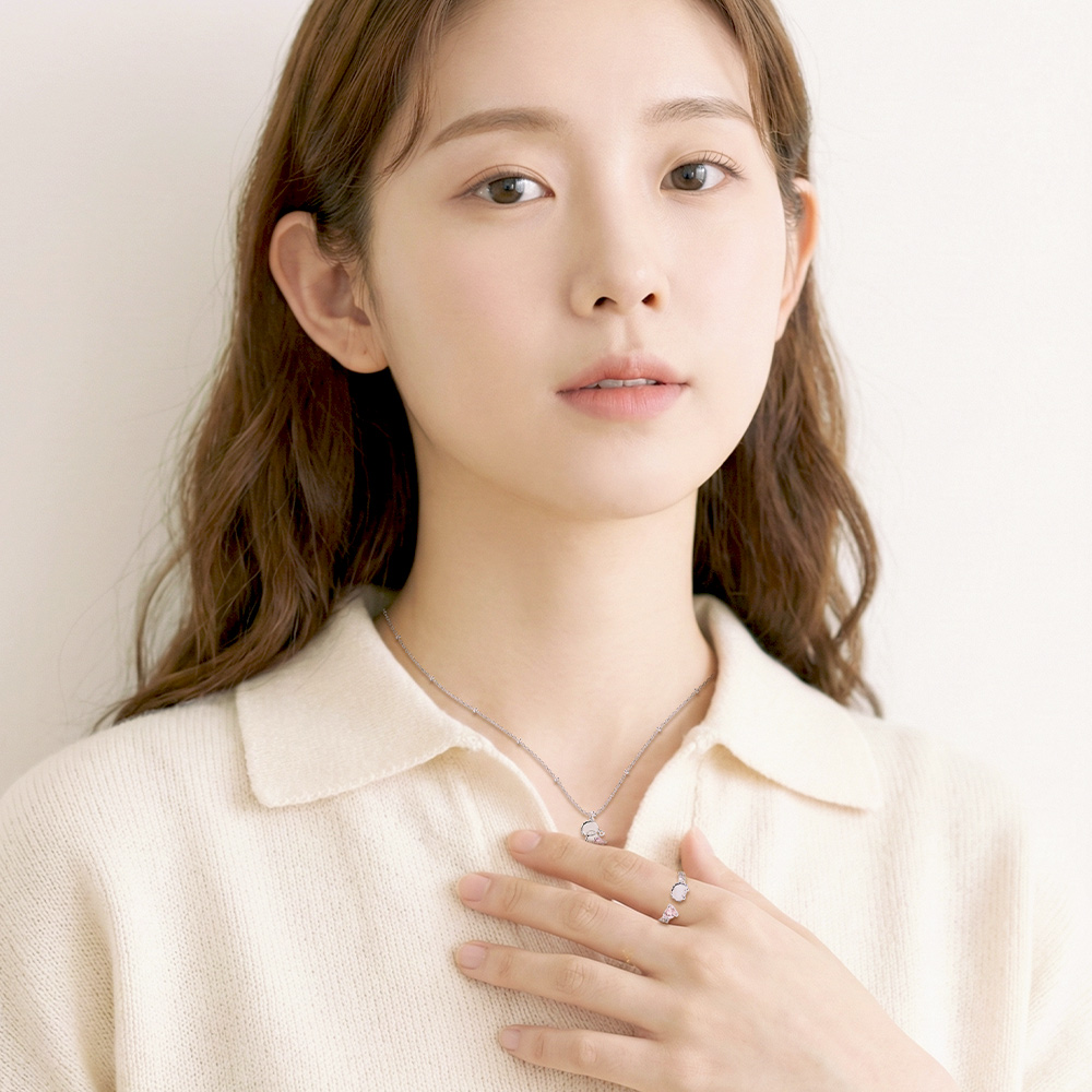 📦訂購 台灣限定 三麗鷗SanrioＸSTORY故事銀飾 My Sweet Piano經典系列 彼安諾晶鑽純銀頸鏈