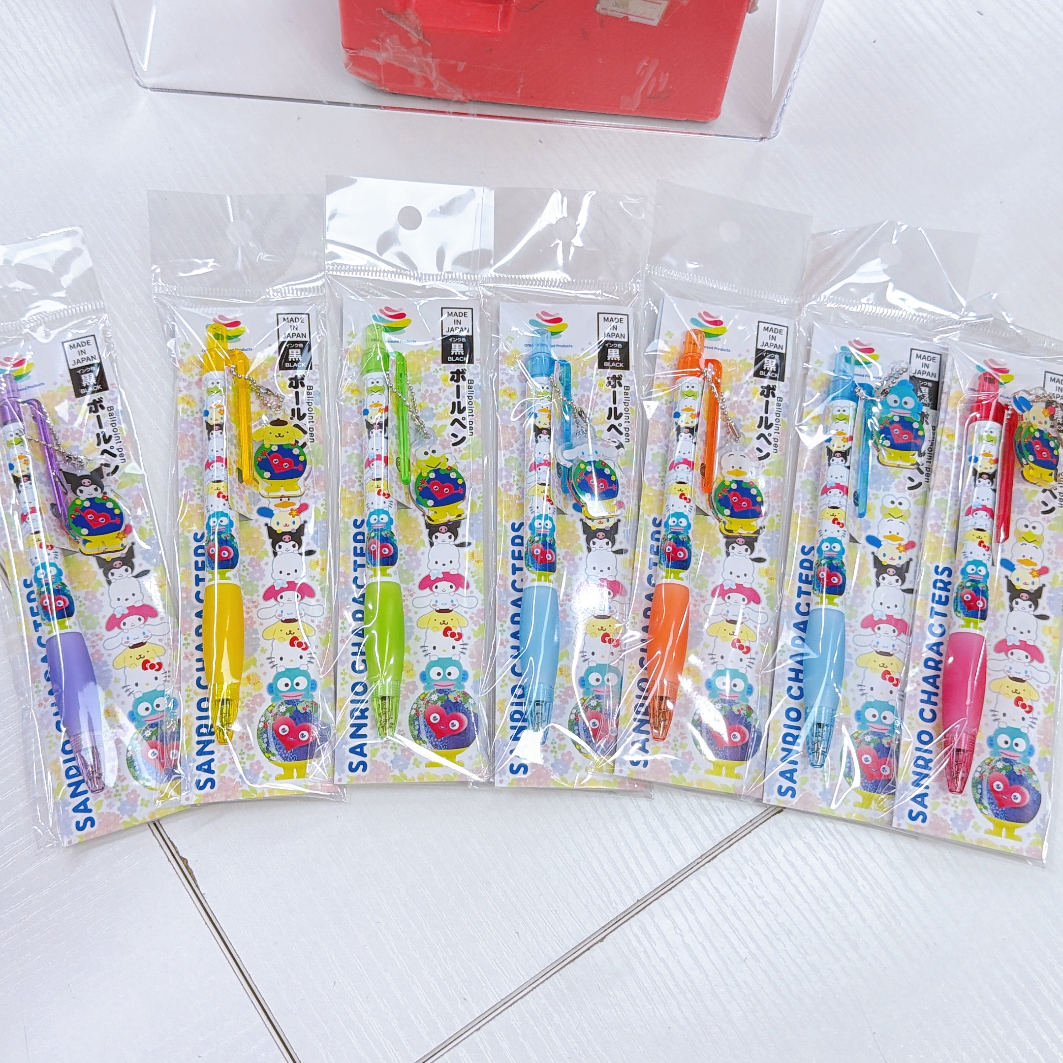 日本直送本製造sanrio黑色原子筆