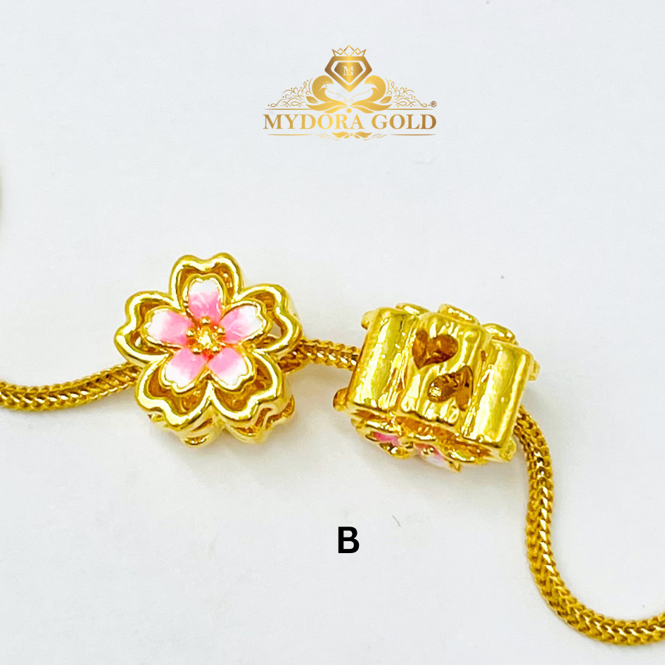 MYDORA Charm Bead Sakura Series (5G) l EMAS 916/22K