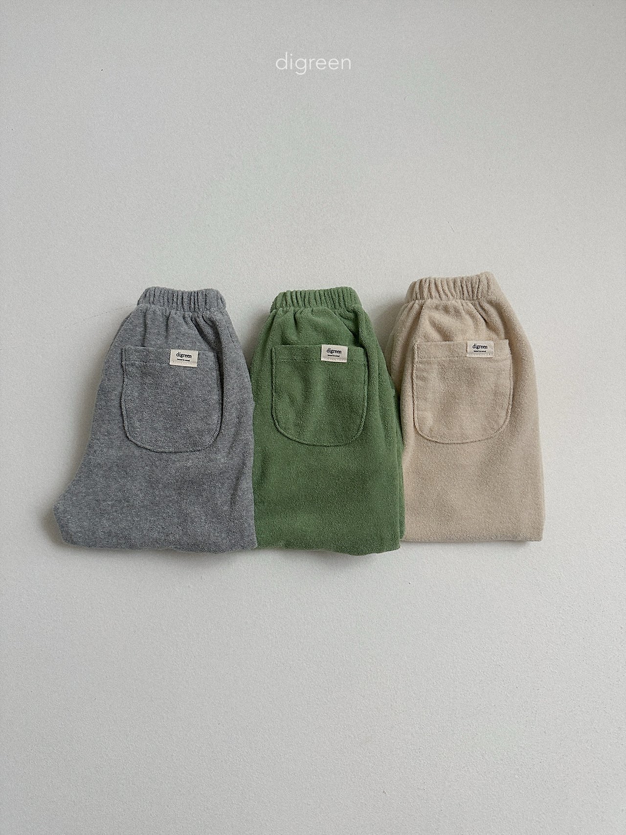 Digreen | sand terry joggers pants 