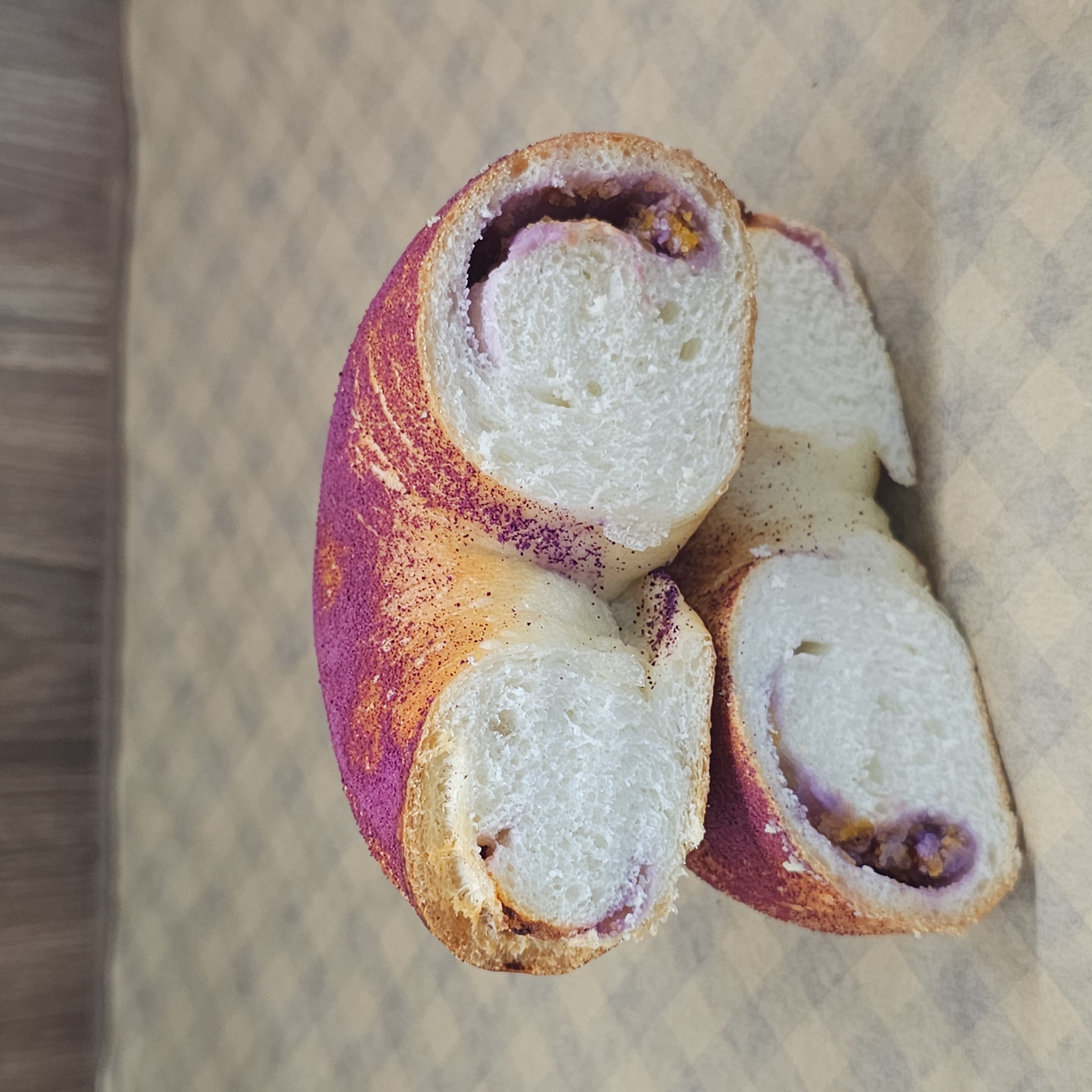 阿嫲｜金沙芋泥BAGEL｜鹹甜交織 台式懷舊風味
