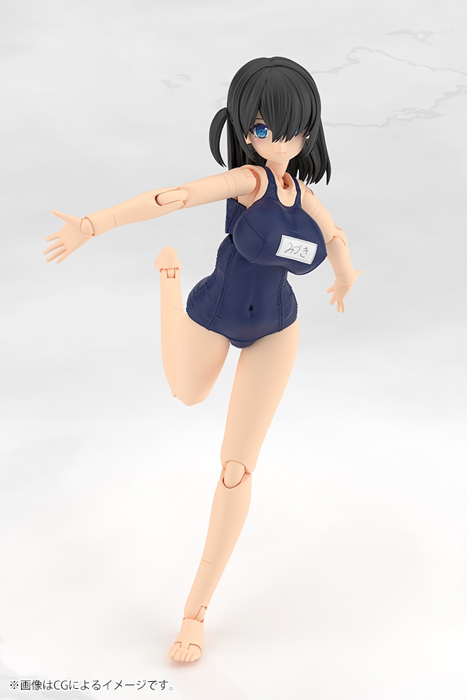 (預訂訂金 $100) (總價 $260) 壽屋 Kotobukiya FRAME ARMS GIRL 美月 Mizuki School Swimsuits Ver. 模型 (KO08186) (行版)
