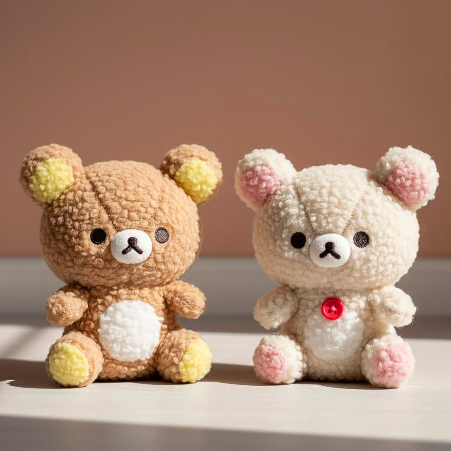 鬆弛熊 - 羊羔毛公仔 (拉拉熊款)