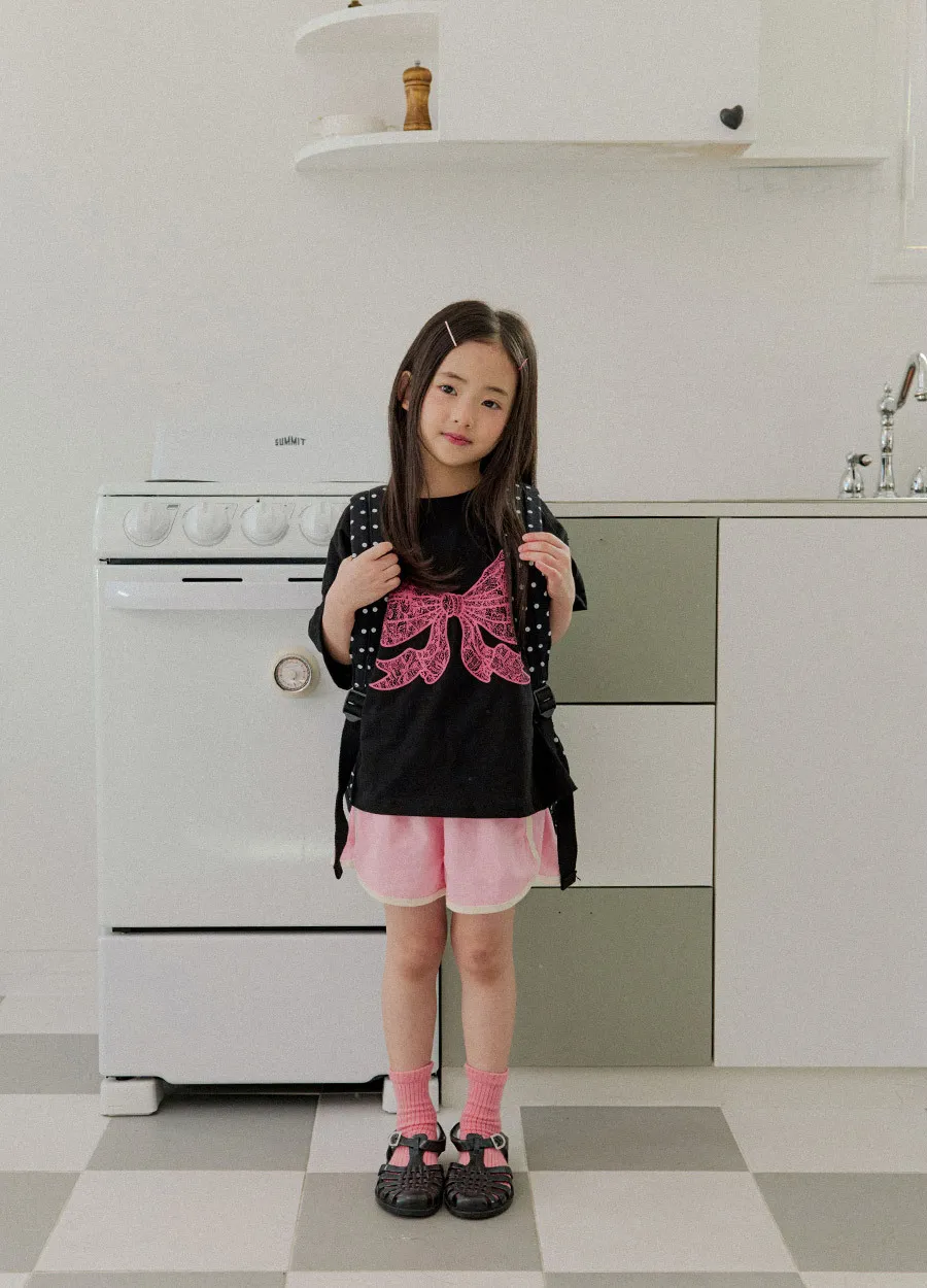 🇰🇷 Whitesketchbook | Dolphin線條短褲 4色