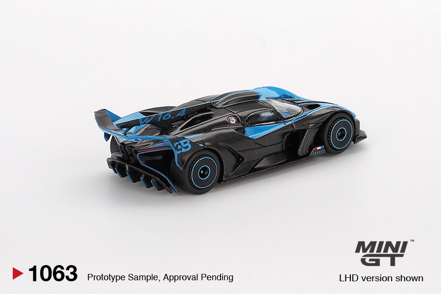 Mini GT 1/64 Bugatti Bolide Presentation - MGT01063-L