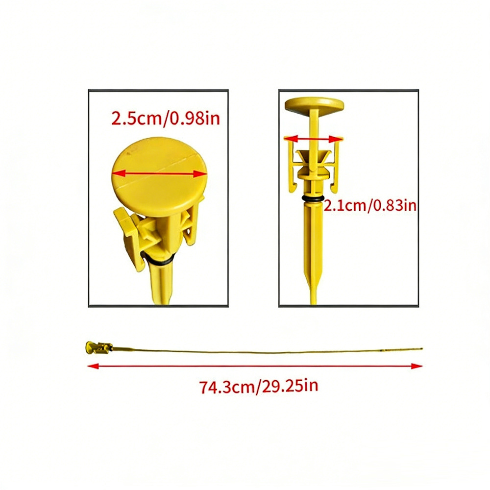 機油尺 適用於尼桑 黃色 8200457625 UB0288