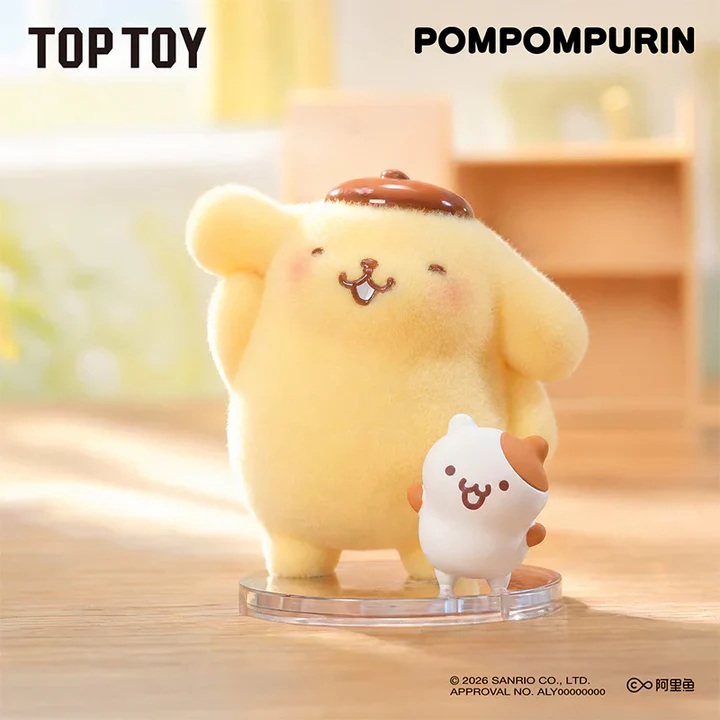 Pompompurin Flocky Daily Life Series Blind Box