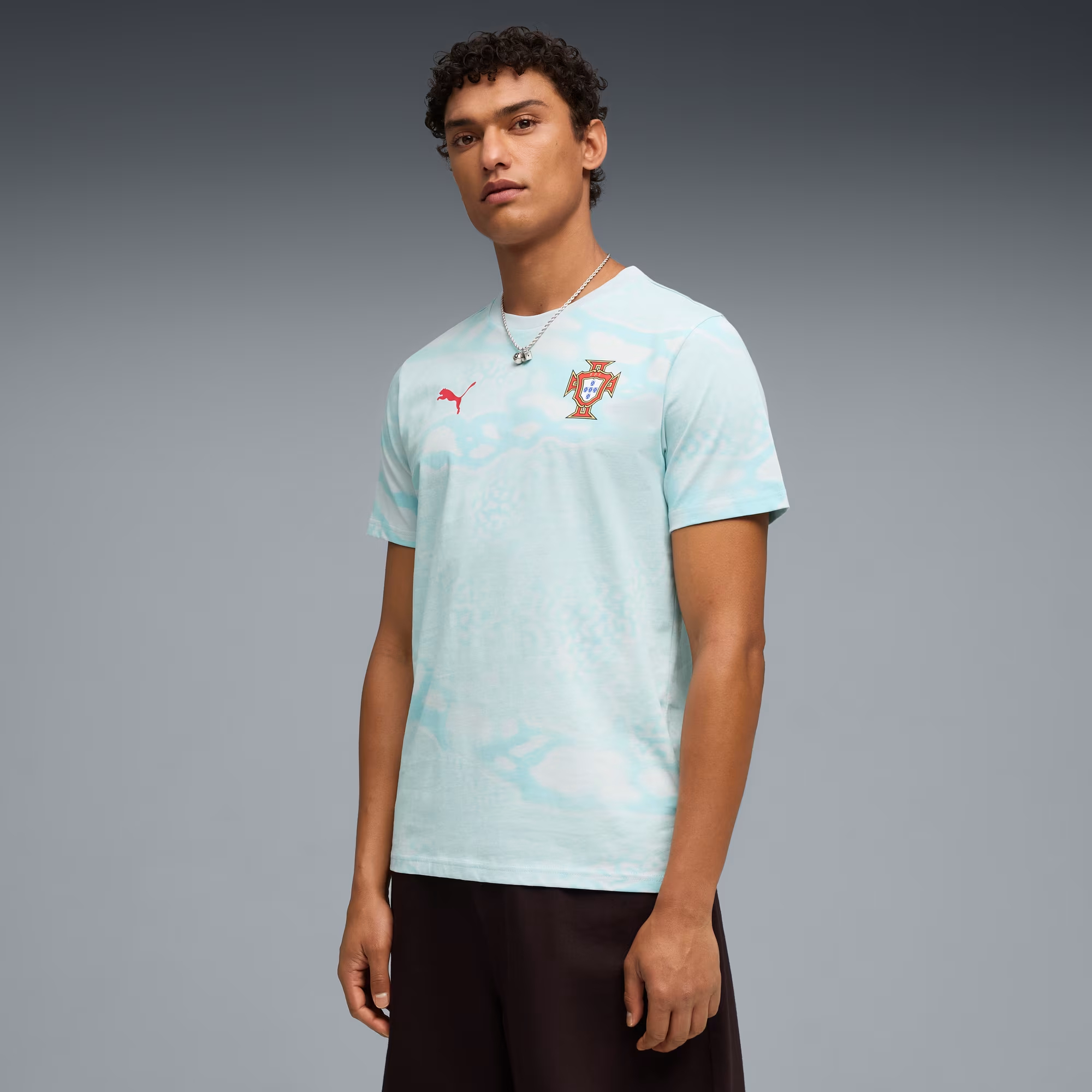 Puma Portugal 葡萄牙 ftblCulture 系列印花淺綠短袖圓領T-Shirt 784820_31