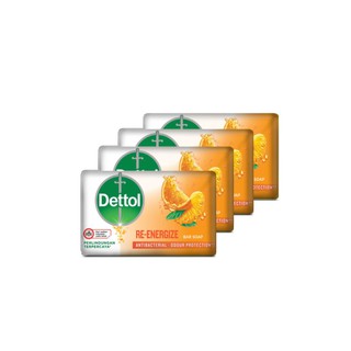 Dettol Bar Soap 100gx3+1  Re-Energize