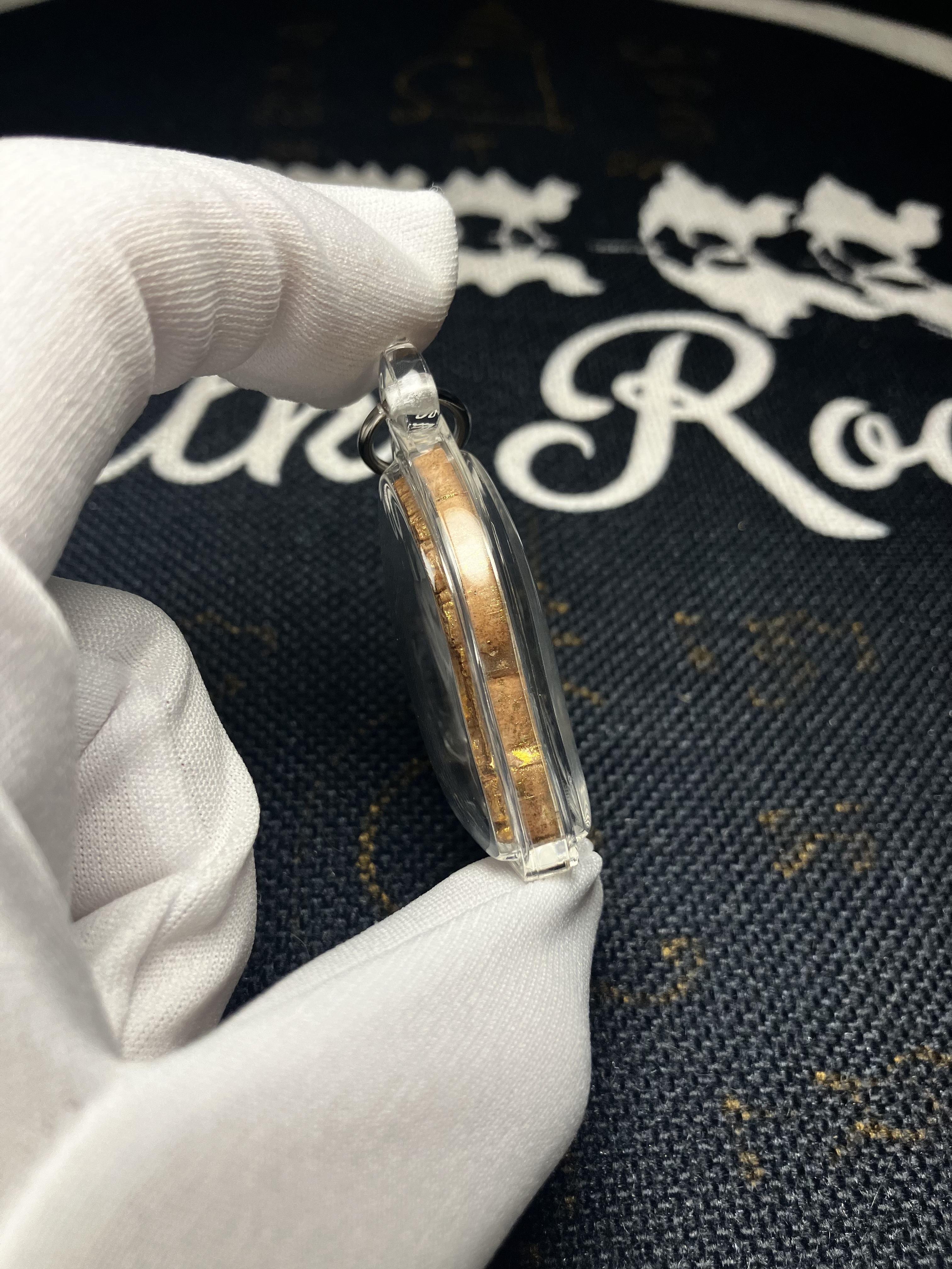 中秋前夕｜姻緣特選｜龍婆橋  佛曆2541  第一期  坤平佛  大模  啡肉版本｜附光學級高透防水殼