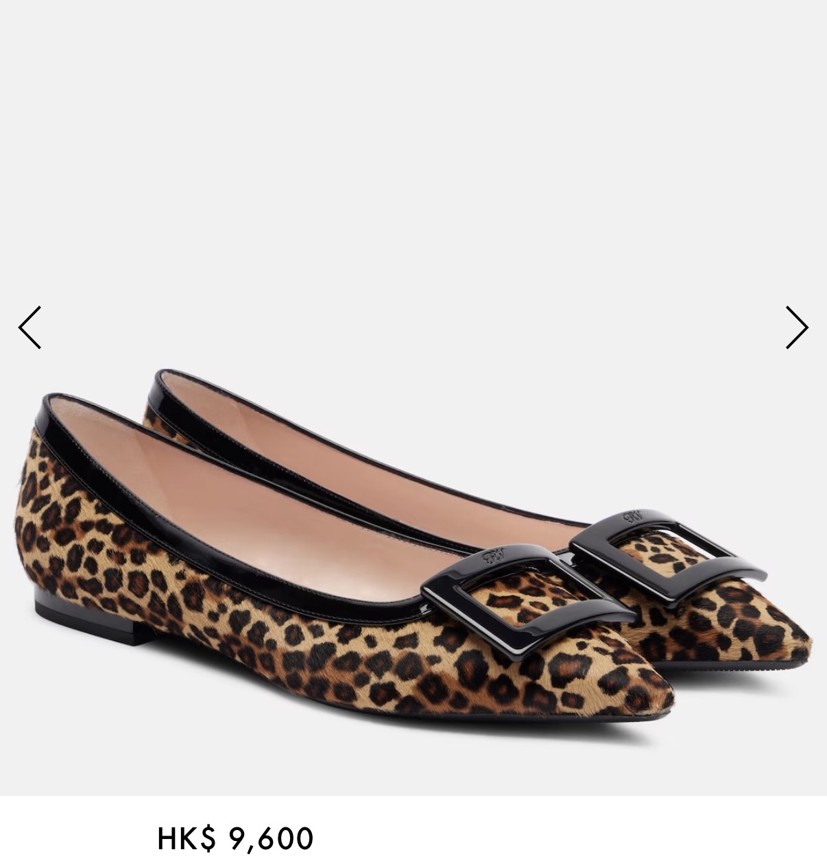 限時優惠✨訂貨📮RV 豹紋毛質平底鞋  Size 36 37 37.5 38 39 40