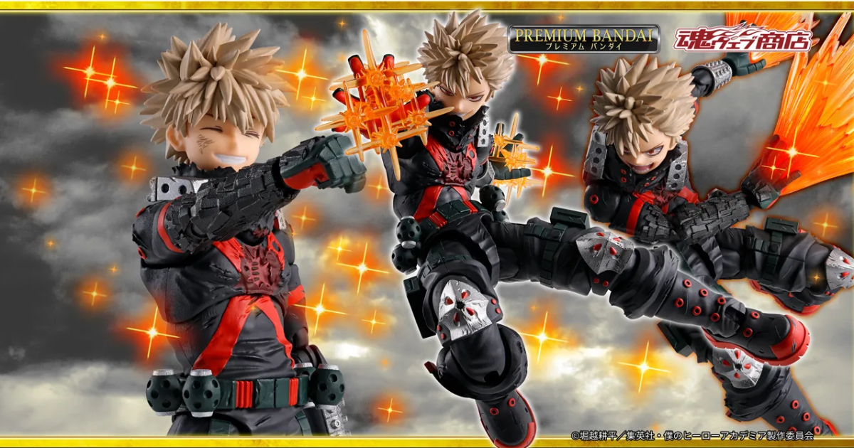 現貨 Bandai SHF 我的英雄學院 爆豪勝己 最終季ver.