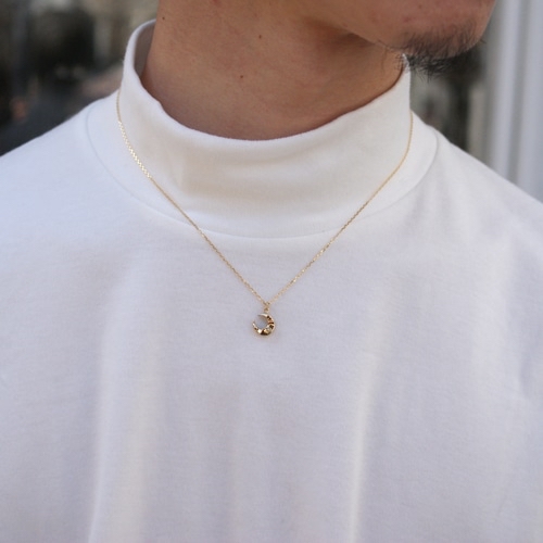 只按訂單生產~Atease LIMITED MOON NECKLACE / K18 pre order /訂購