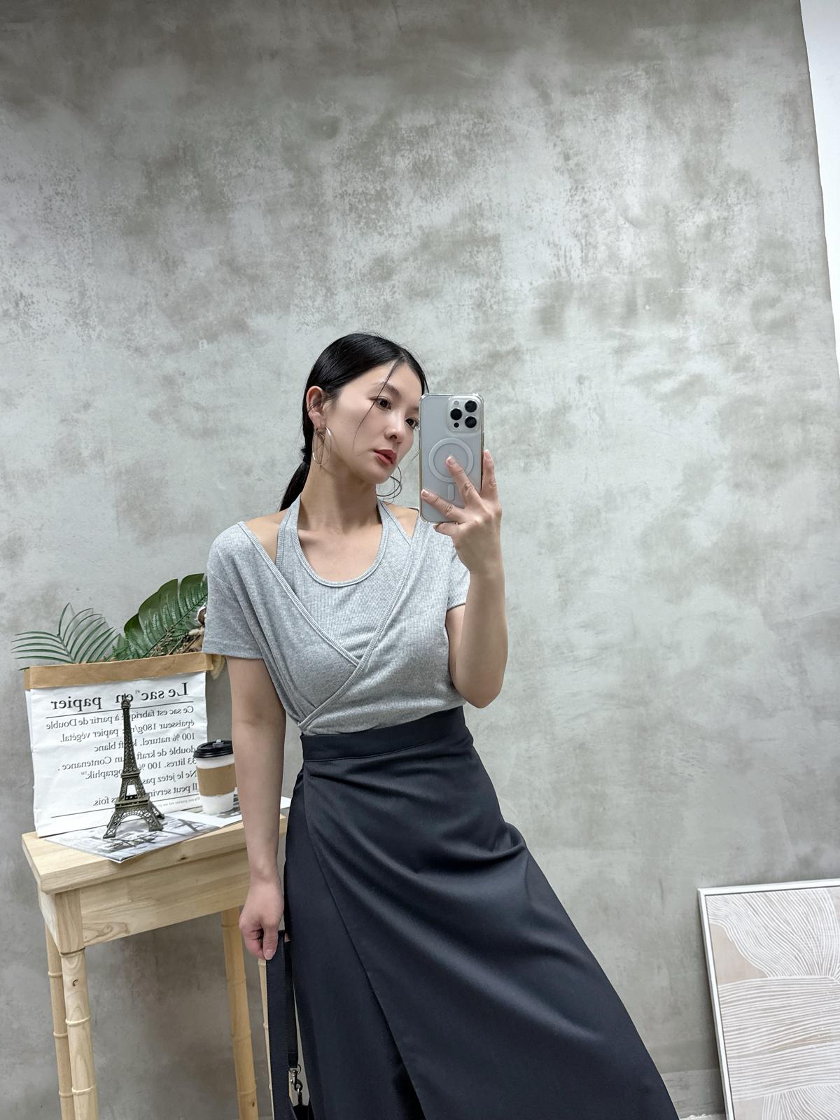 G03 Two in one掛腰背心+Top