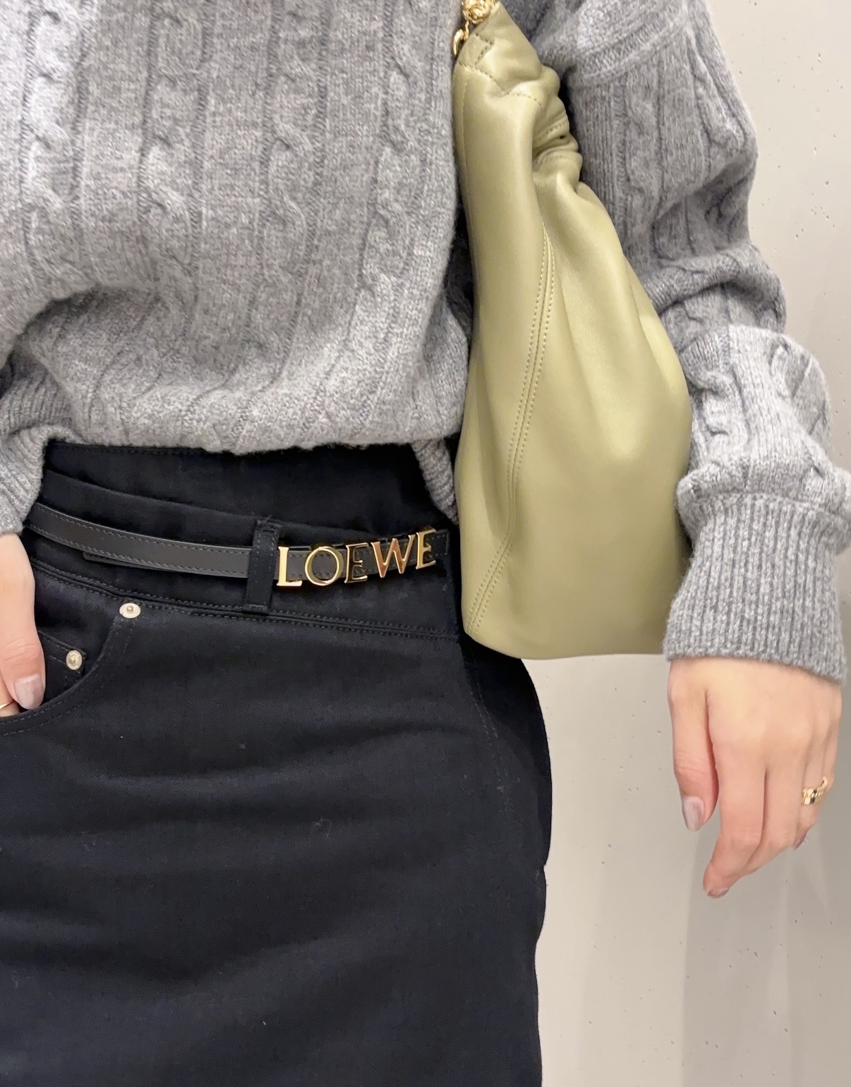 限時優惠✨訂貨📮Loewe logo 1.5cm belt   Size 70/75/80/90