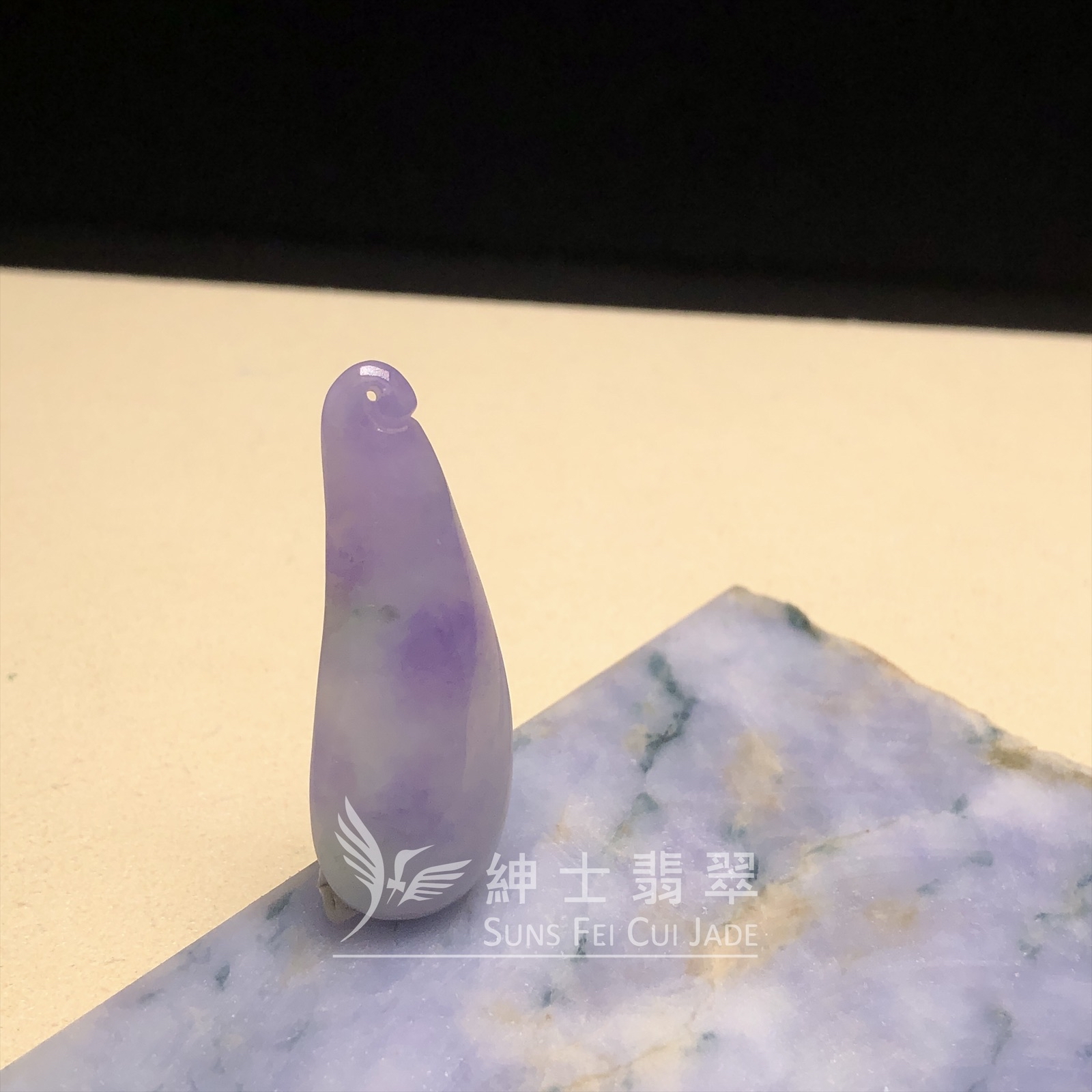 濃紫飄藍花福瓜  B08565