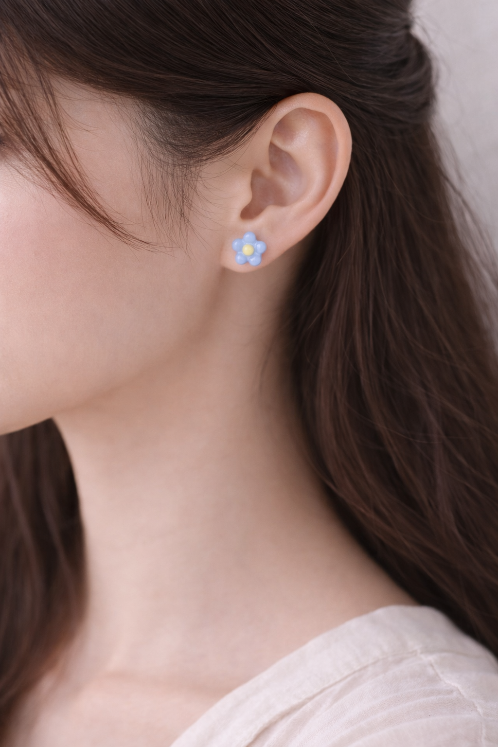 Ocr Gummy Flower Stud Earrings