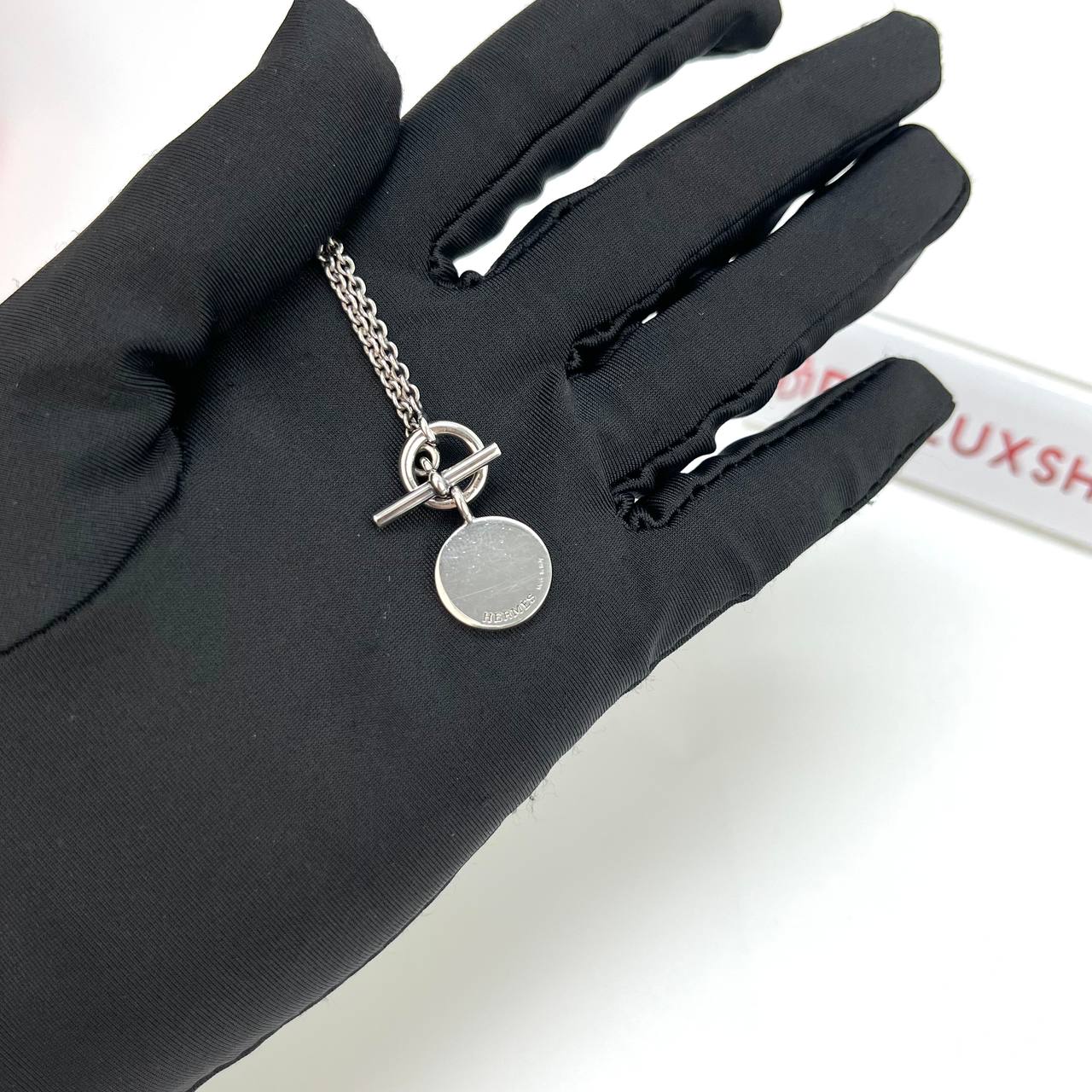 Hermes Amulets H Confettis Necklace