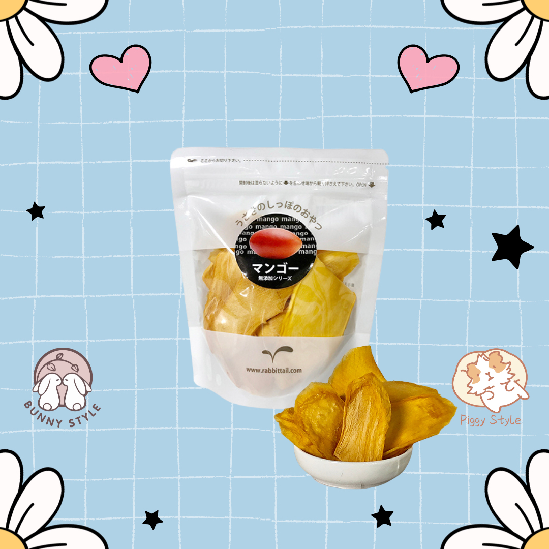 日本 RabbitTail 風乾芒果片 50g