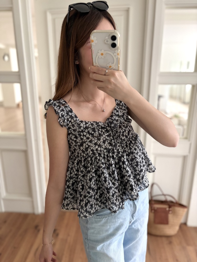 La Fleur Ruffle Blouse