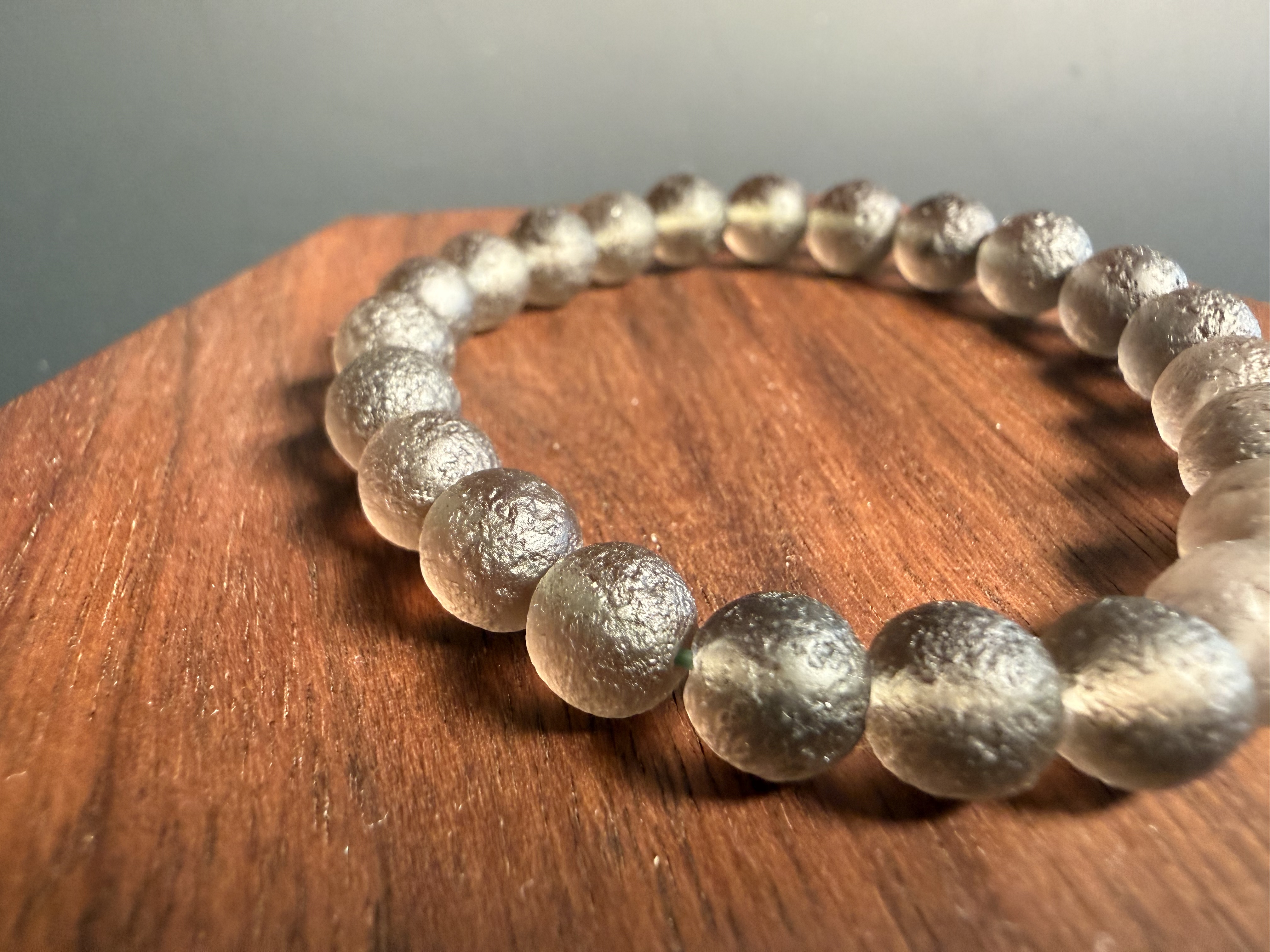 冰曜殞石刻手串 （8mm）