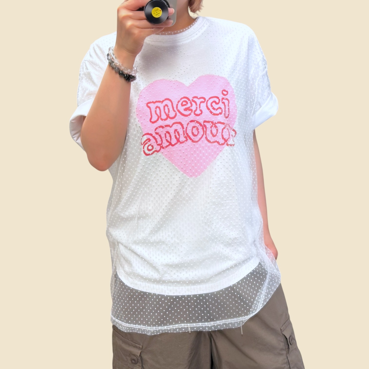 221418 點點紗Tee