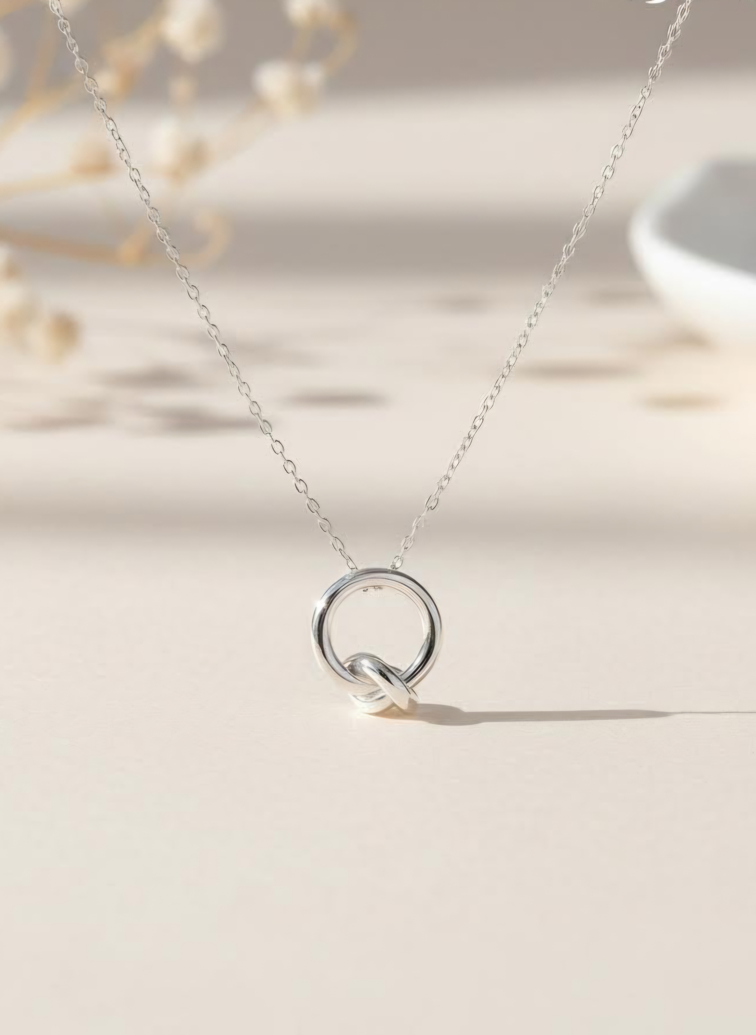 S925 - EN0110 Ring Necklace