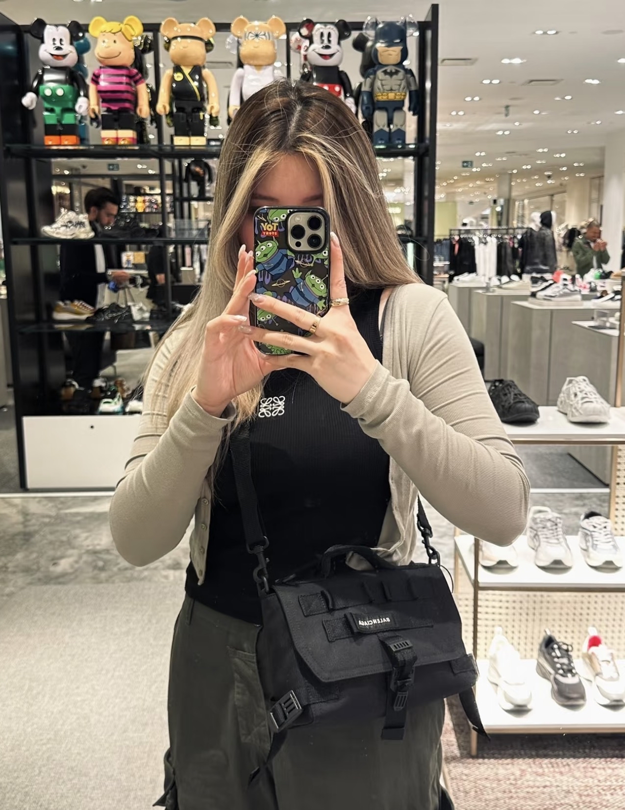 訂貨📮Balenciaga 男裝 Army Messenger Bag Size 22x18x9cm 女生可用 性價比高