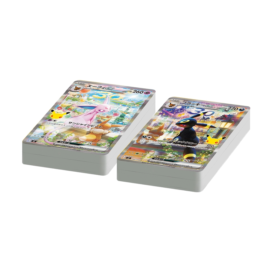 門市現貨｜Pokemon寶可夢 - 日版 PTCG MEGA 30th CELEBRATION Premium Deck Set Japanese 30週年寶可夢伊貝(太陽伊布 月亮伊布)禮盒