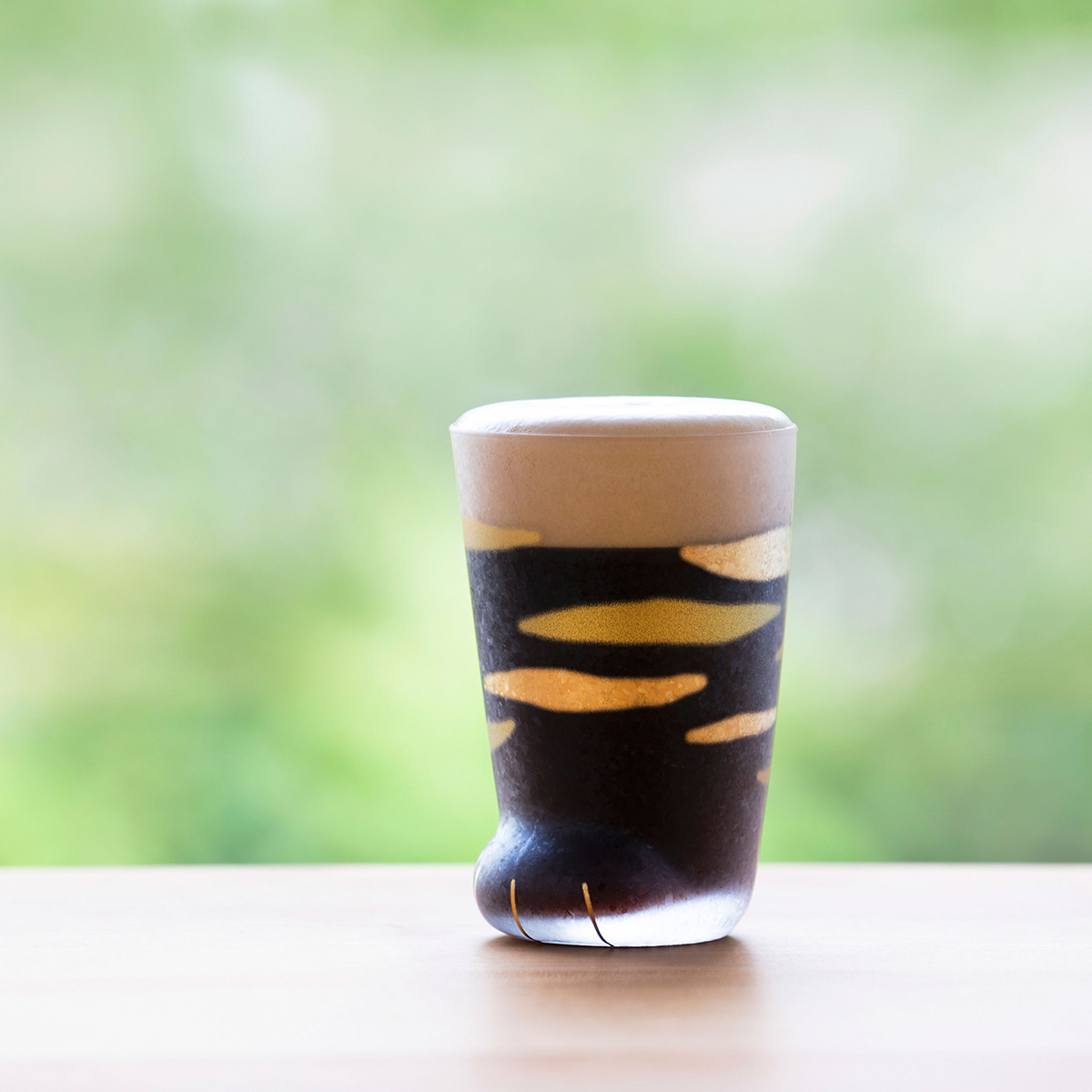 日本製 Aderia 石塚硝子 coconeco premium 金箔貓腳玻璃杯單隻禮品裝 【全三種】- 61195 