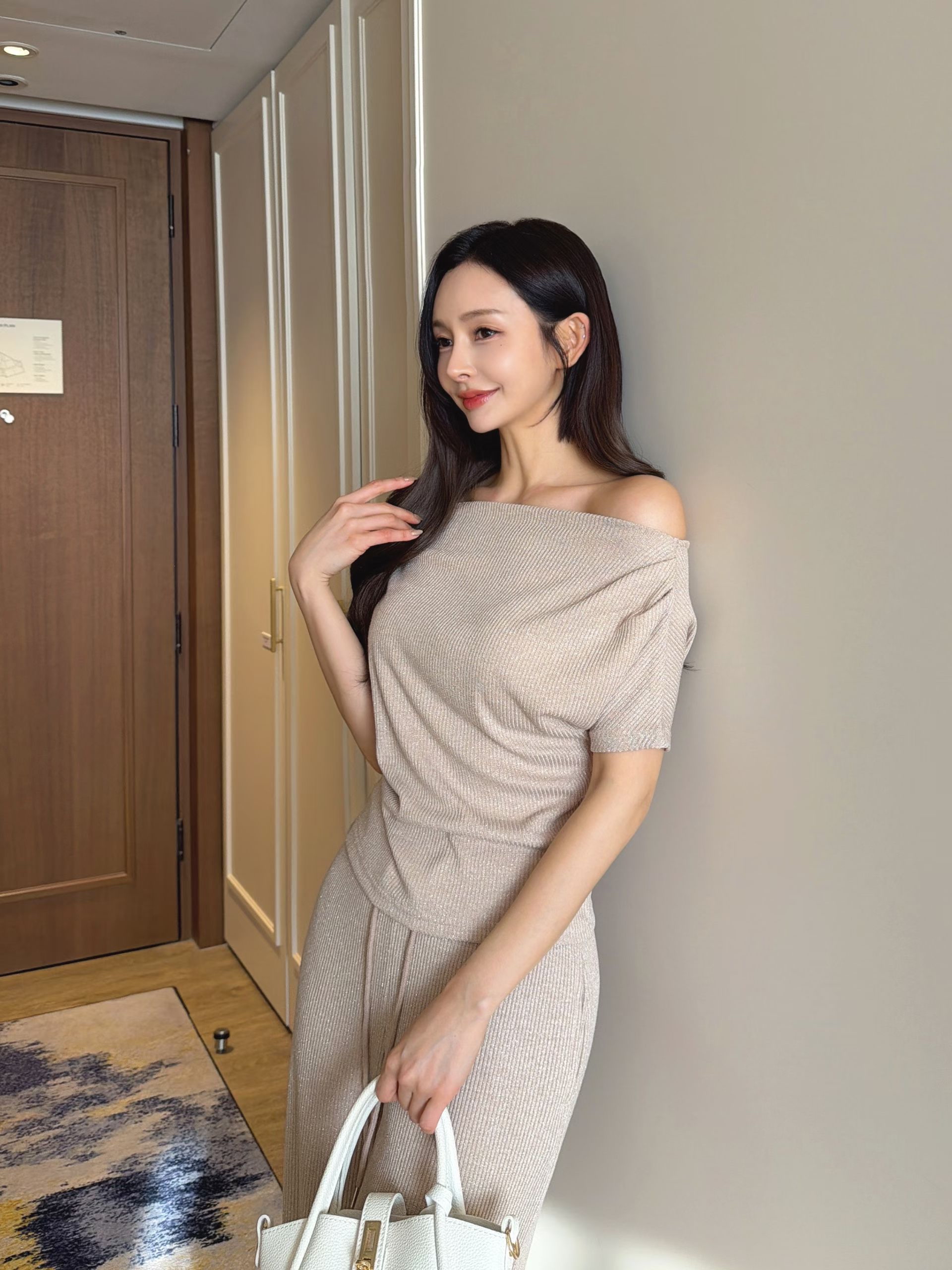 ♥︎Shimmer Draped Set*Special price*