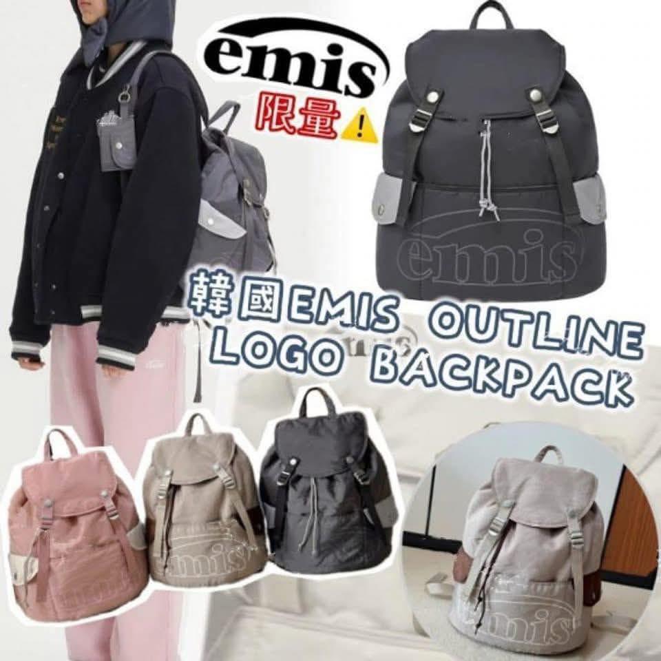 $155隻。Emis Outline logo backpack