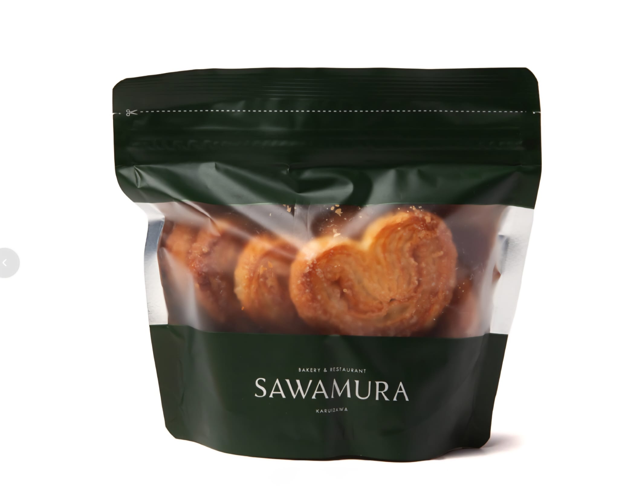 日本SAWAMURA輕井澤蝴蝶酥 一袋8個 超人氣酥脆點心(優惠裝3袋入）