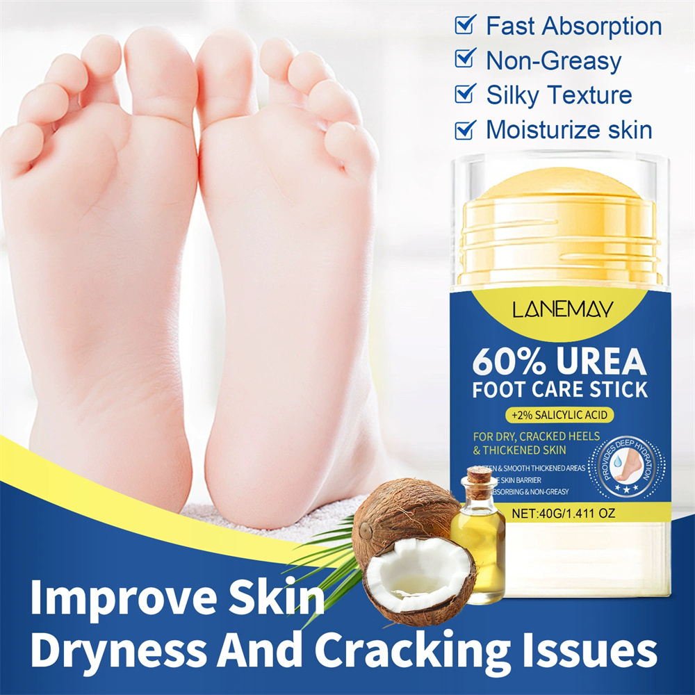 LANEMAY尿素足部護理霜 保濕 去角質 防乾裂 不油膩 護腳霜 足底膏 40g [平行進口] HK2690