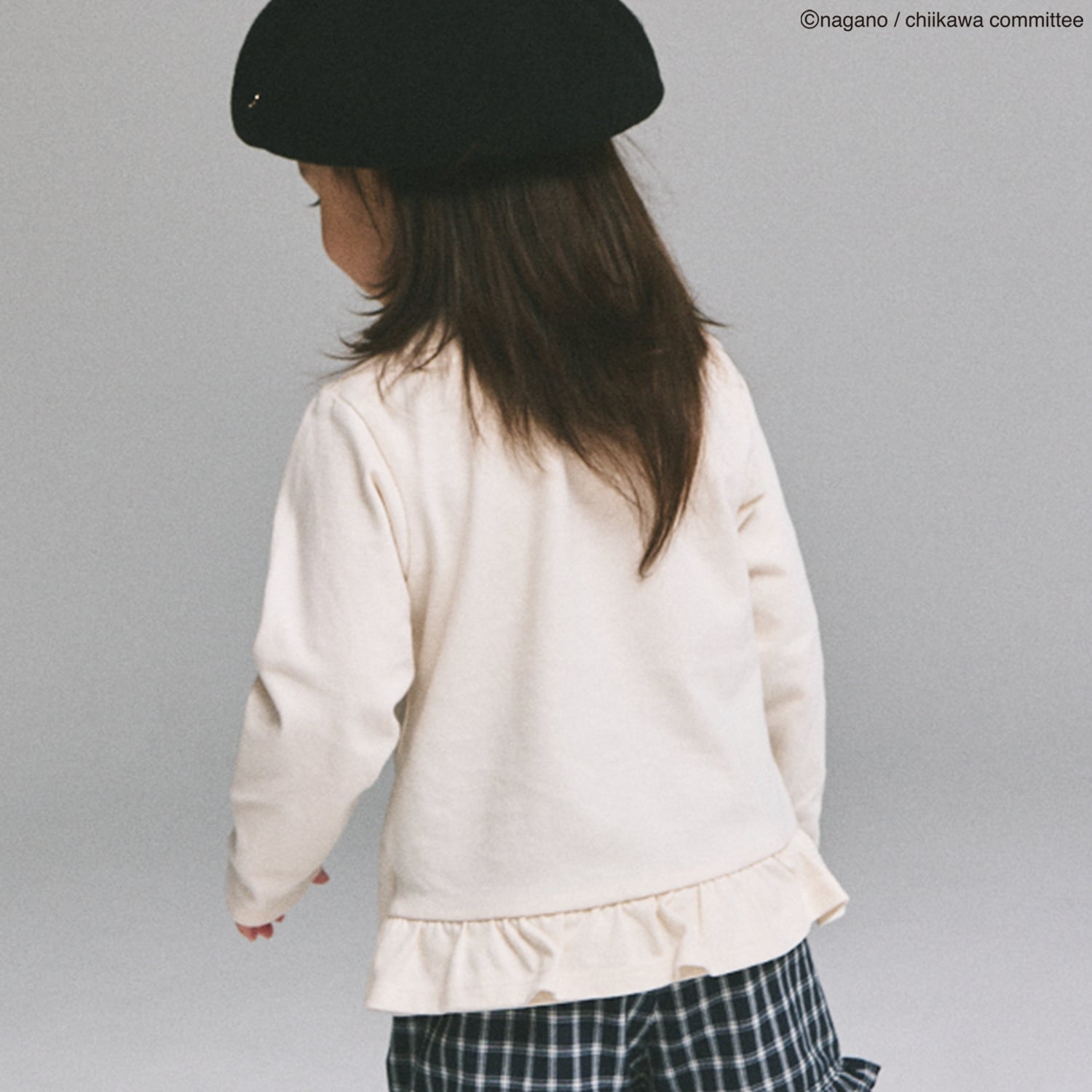 🆕【⭐訂購⭐】日本直送 🇯🇵🌀#Chiikawa 刺繡圖案 菱形格紋 長袖Tee［4款選］🌀 [ELIA-0092][261013]