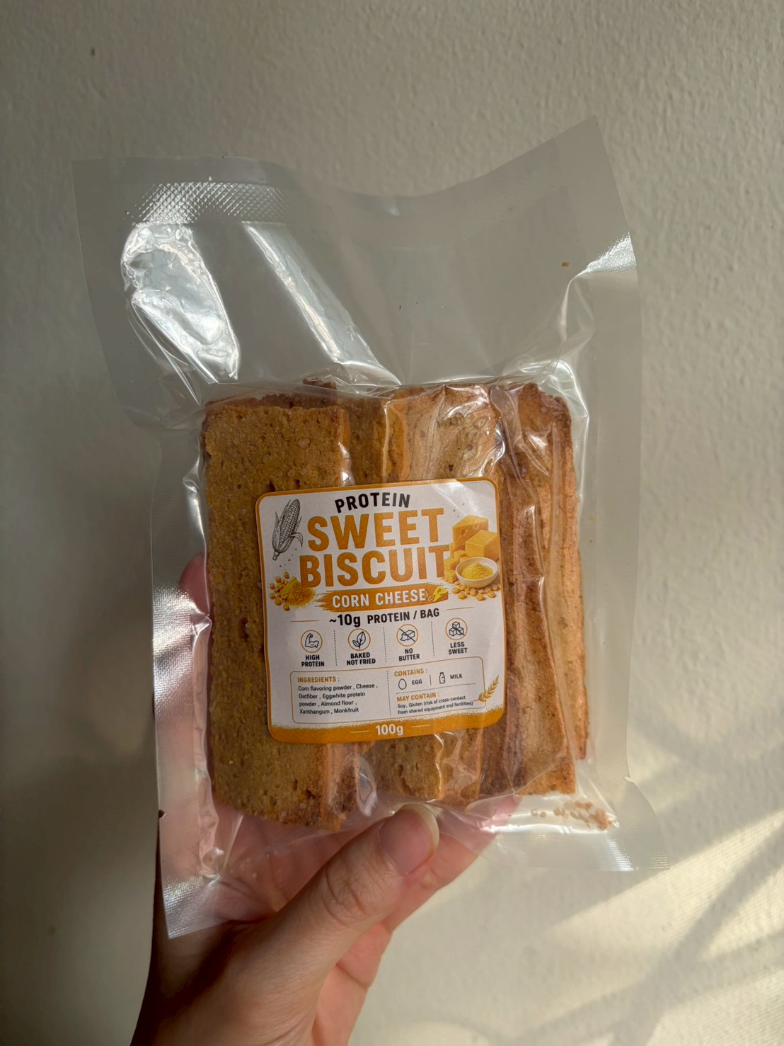 [BC]Protein sweet biscuit (Fit Biscotti) 100g