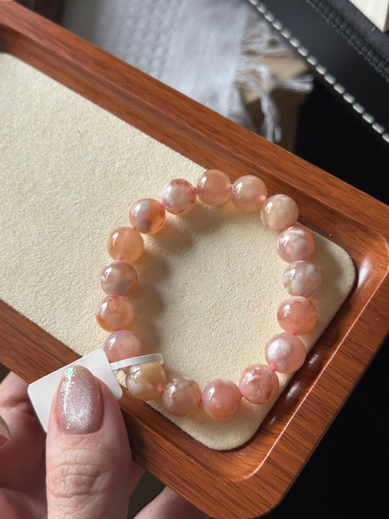 高货樱花玛瑙 ｜ Sakura Agate 