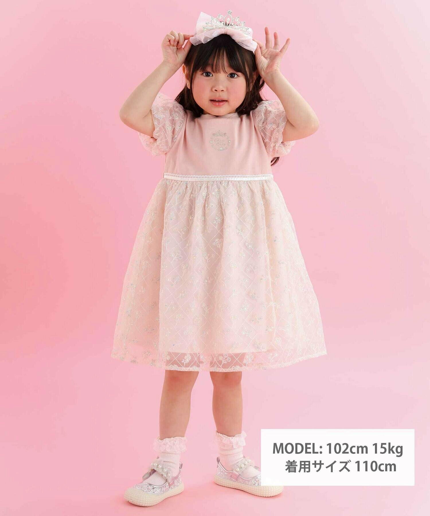 🆕【⭐訂購⭐】🇯🇵 日本直送 🌀🇯🇵 日本直送🇯🇵 亮片 薄紗 蕾絲針織 #公主連身裙［2款選］🌀 [ELCA-0110][260403]