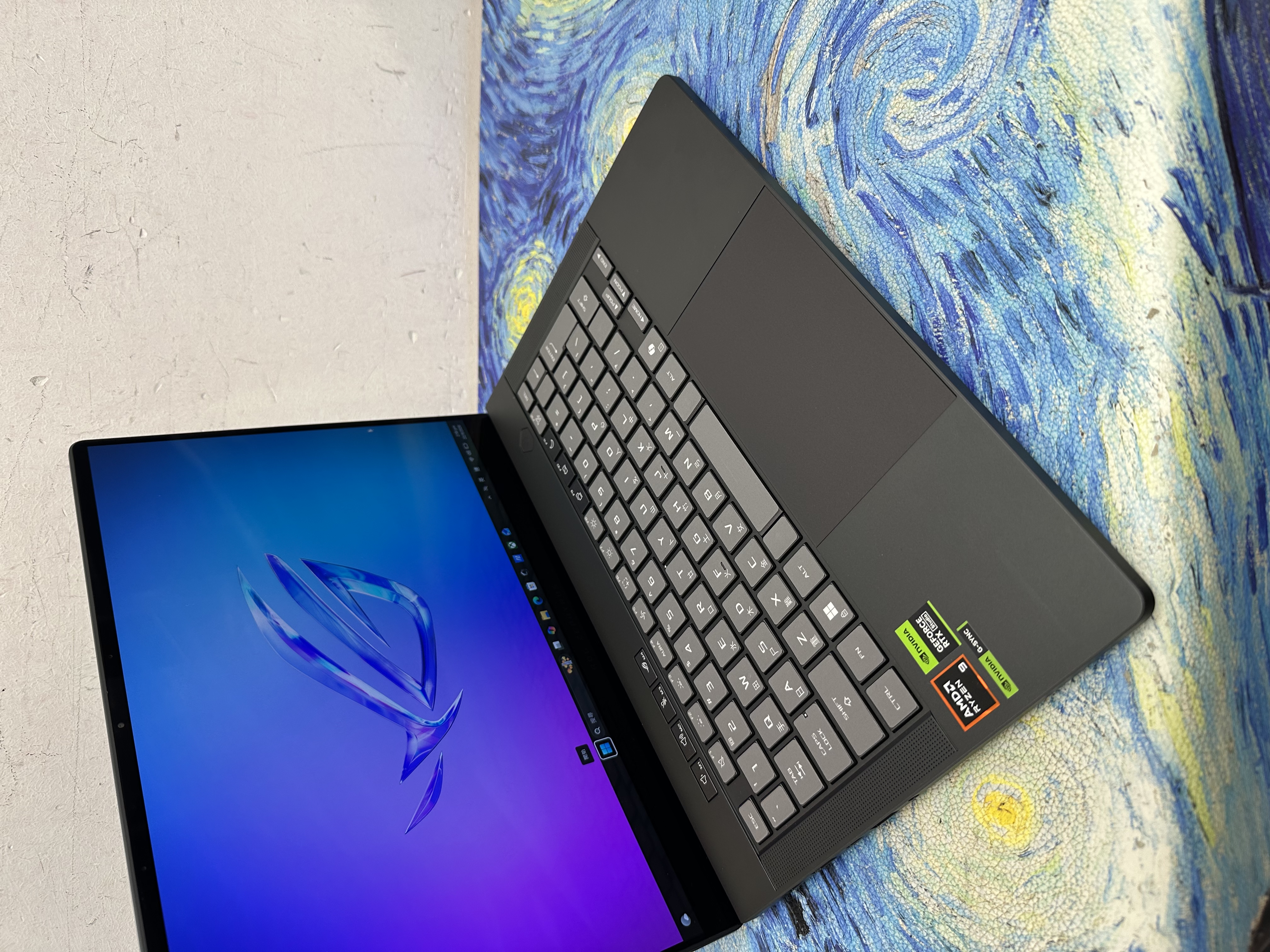 #6074 ASUS  ROG Zephyrus G14 AMD Ryzen 9 270w /32GB Ram/512GB SSD /14寸AMOLED 2.8K Mon/120Hz高刷/Gaming Laptop / Notebook / Laptop / PC / Gaming / Movie / Netflix / 獨立顯示卡 /  Work / Office / 超輕薄